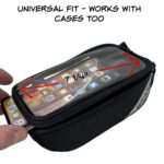 EBike Phone Holder – Beetle Phone Bag for Large Diameter Bike Frames - Image 4