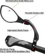 Handle Bar Mirror HD Glass (LH) - Image 4