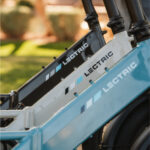 Lectric ebikes - XP4 750 Step-Thru Raindrop Blue eBike - Image 7