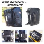 Moto Backpack - Mountable on your Rack or Sissy Bar - Image 4