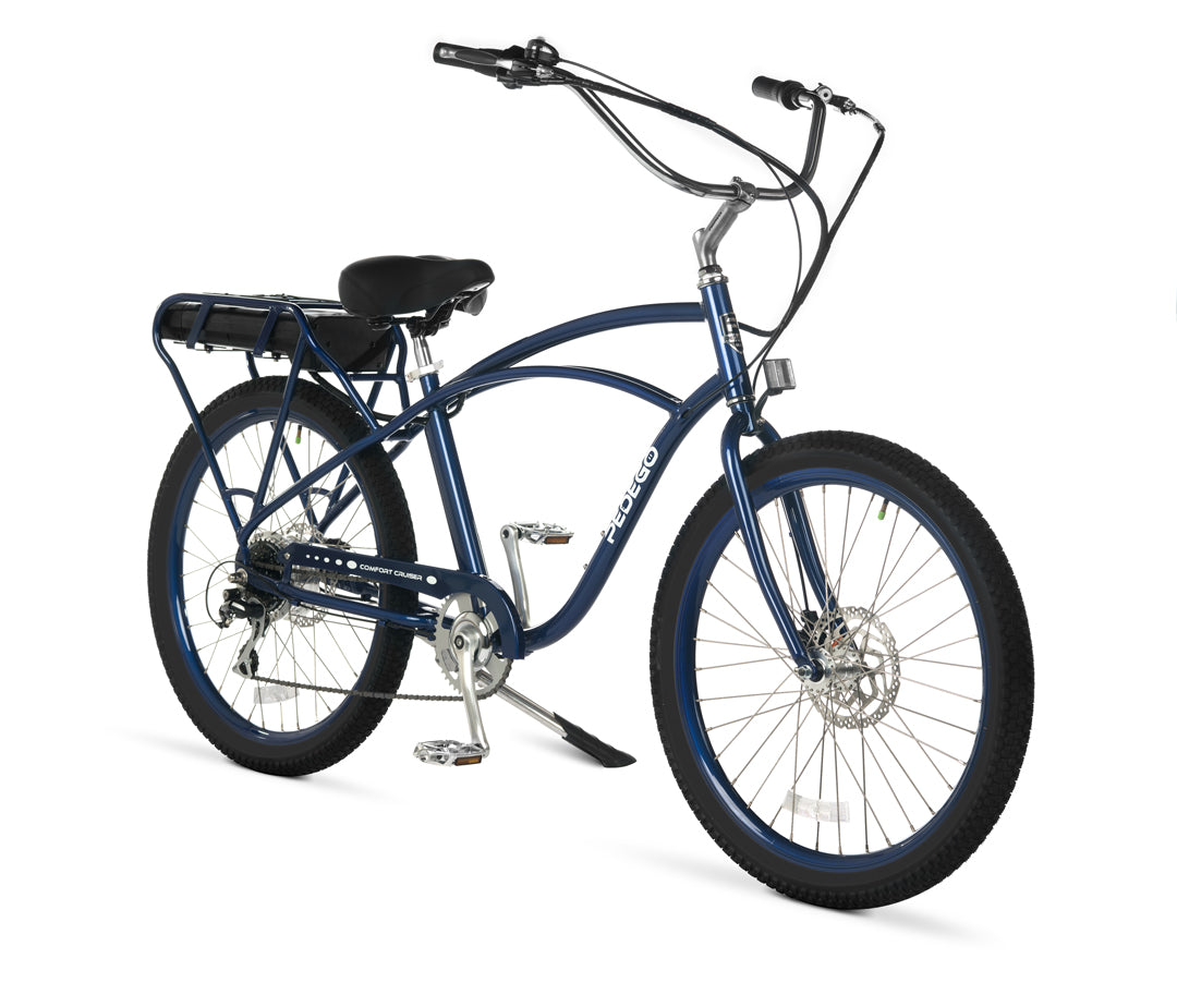 Classic-Comfort-Cruiser_Blue-Black_tires.jpg Pedego - Comfort Cruiser - Image 1