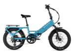Lectric ebikes - XP4 750 Step-Thru Raindrop Blue eBike - Image 2