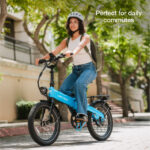Lectric ebikes - XP Lite2 Lectric Blue Long-Range eBike - Image 4