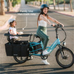 Lectric ebikes - XPedition2 Raindrop Blue Dual-Battery eBike - Image 7