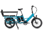 Lectric ebikes - XPedition2 Raindrop Blue Long-Range Dual-Battery eBike