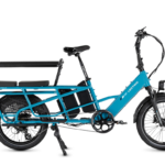 Lectric ebikes - XPedition2 Raindrop Blue Dual-Battery eBike