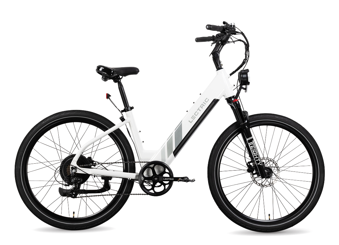 XPress-White-T.png Lectric ebikes - XPress Step-Thru eBike - Image 1