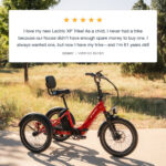 Lectric ebikes - XP Trike2 750 Phoenix Red eTrike - Image 12