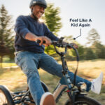 Lectric ebikes - XP Trike2 750 Dusk Blue eTrike - Image 4